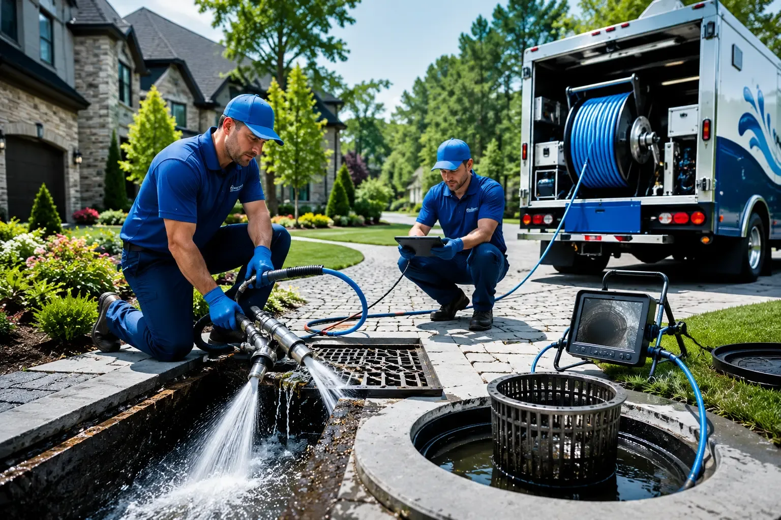 Local outdoor drain cleaning professionals in Berclair, TX