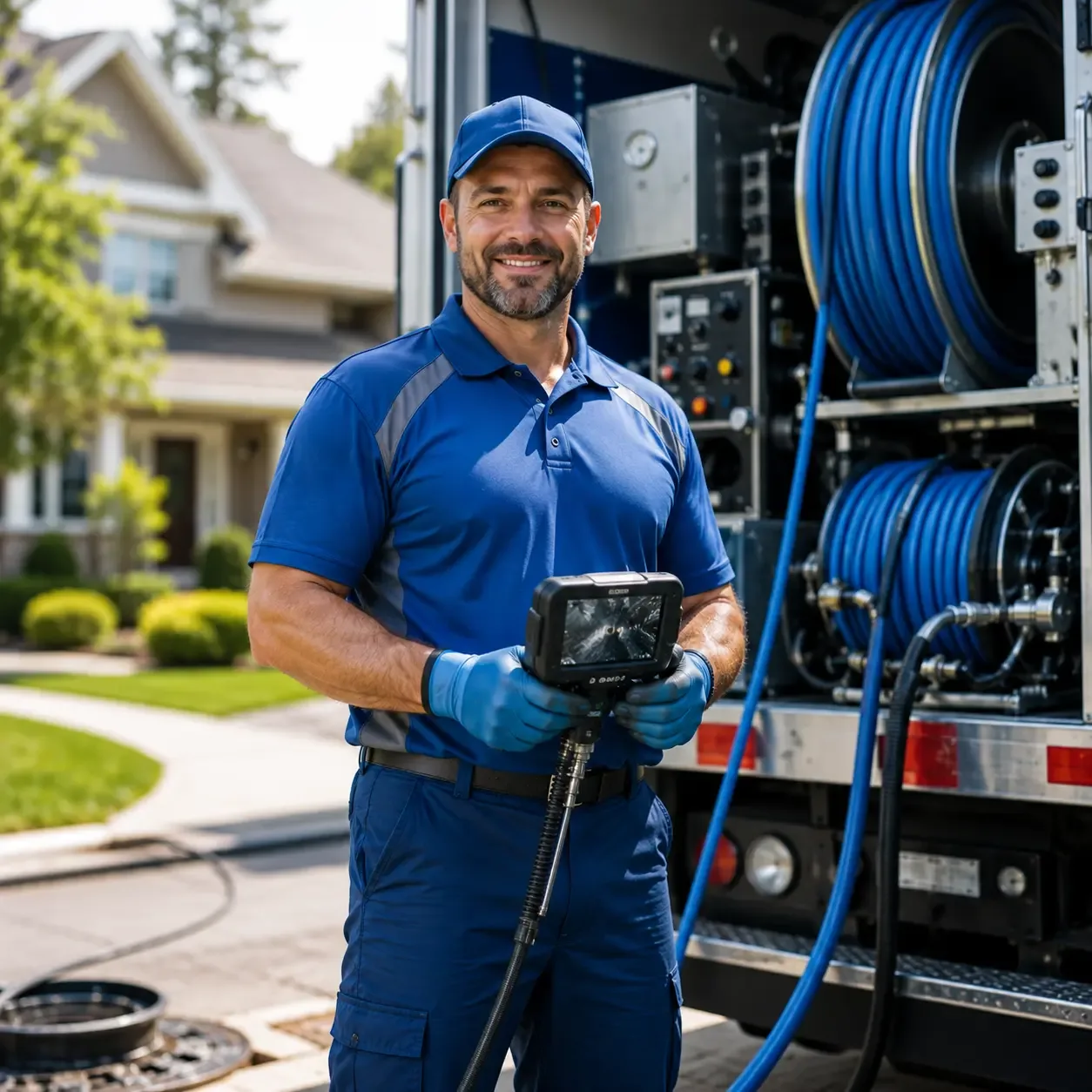 Local outdoor drain cleaning specialists in Berclair, TX